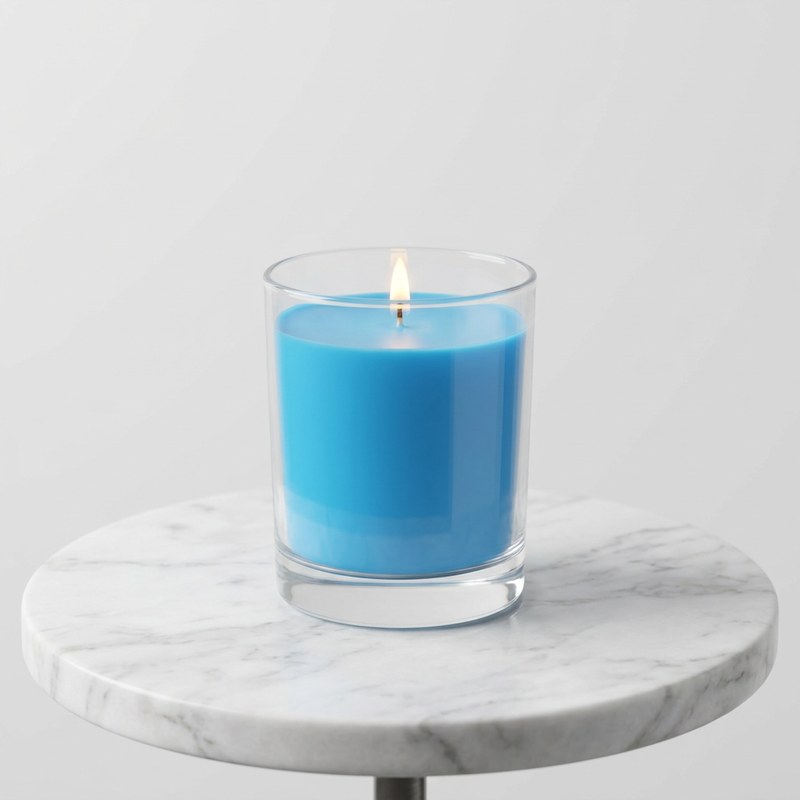 Shack Shine blue candle