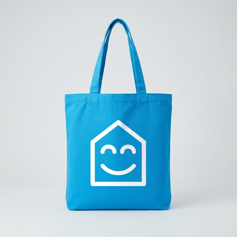 Shack Shine blue tote bag