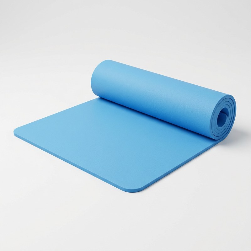 Shack Shine blue yoga mat